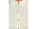 Рубашка Michael Stars Devin Dolman Button Up с длинными рукавами и асимметричным подолом