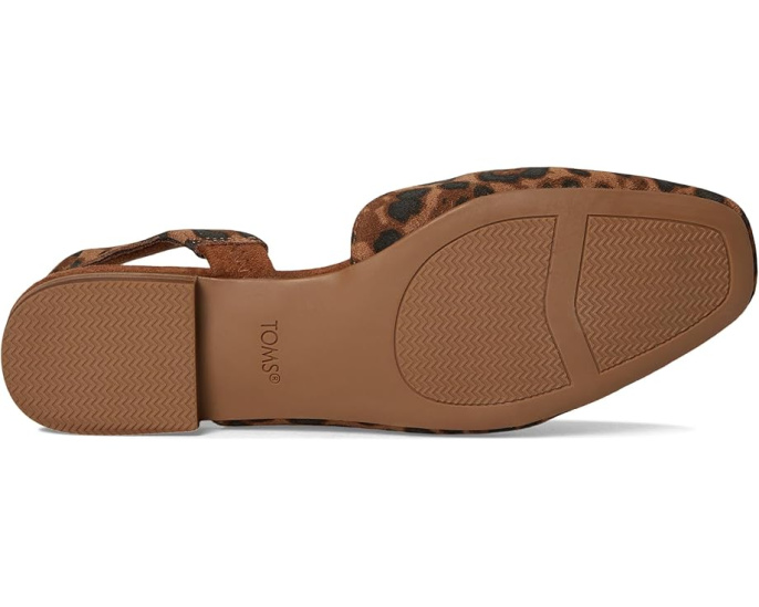 TOMS Балетки Alene с квадратным носком и мини каблуком