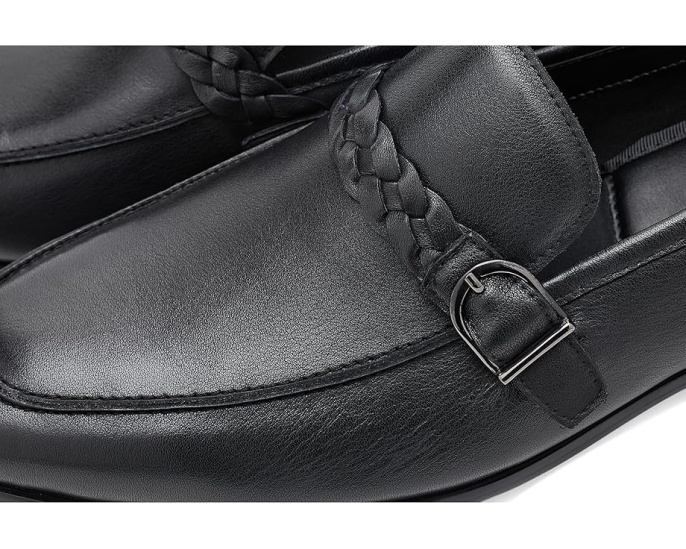 Лоферы Steve Madden Chauncey из кожи с плетеным ремешком