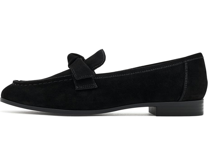 Лоферы Anne Klein Bowie slip on с бантом из замши