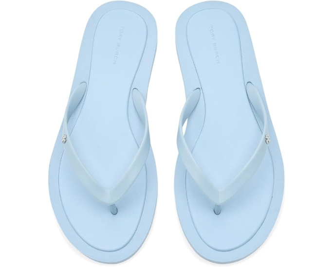 Шлепанцы Tory Burch Flip Flop с мягкой стелькой и логотипом