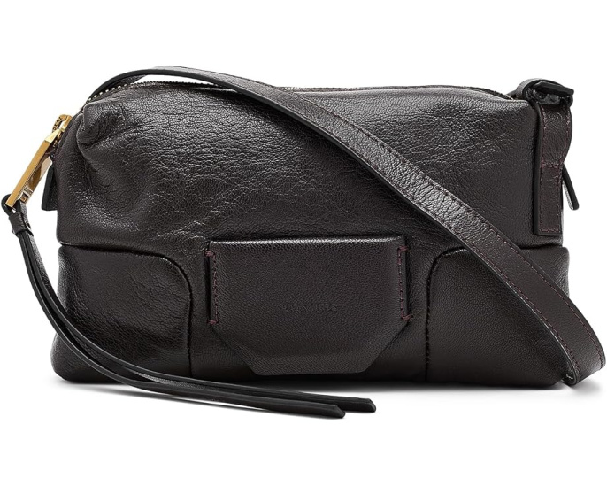 Мини сумка AllSaints Ares Micro Xbody из кожи ягненка