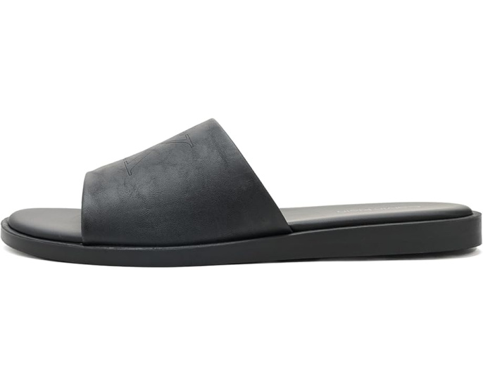 Сланцы Calvin Klein Edenn с логотипом CK и круглым открытым носком