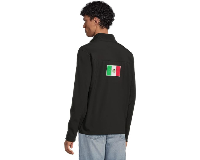 Куртка Ariat New Team Softshell Mexico из микрофлиса с защитой от непогоды