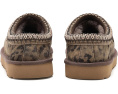Домашние тапочки UGG Tasman с леопардовым принтом и мехом