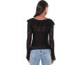 Кардиган Free People Laney с рюшами и вязаным узором