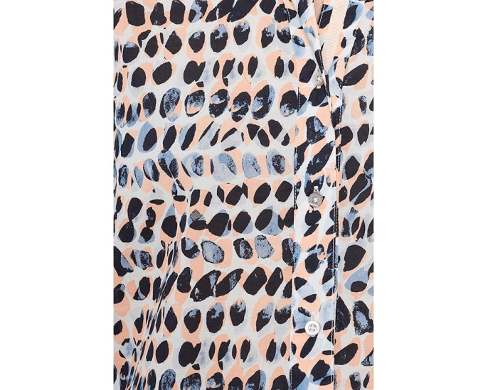 Хлопковая рубашка Spotted Core Cotton от NIC+ZOE с принтом