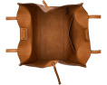 Кожаная сумка тоут Madewell Lexington Oil Pascal с двумя ручками