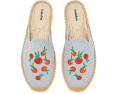 Soludos Oranges Smoking Mule Espadrille с апельсиновым принтом