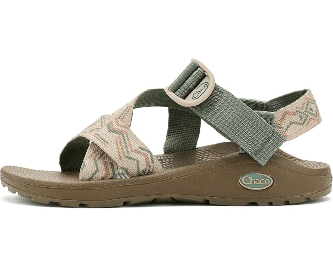 Сандалии Chaco Mega Z Cloud с технологией LUVSEAT и подошвой ChacoGrip