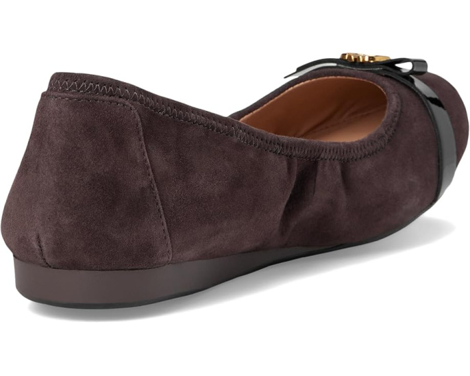 Cole Haan балетки Tova Bow с бантом и приподнятым круглым носком