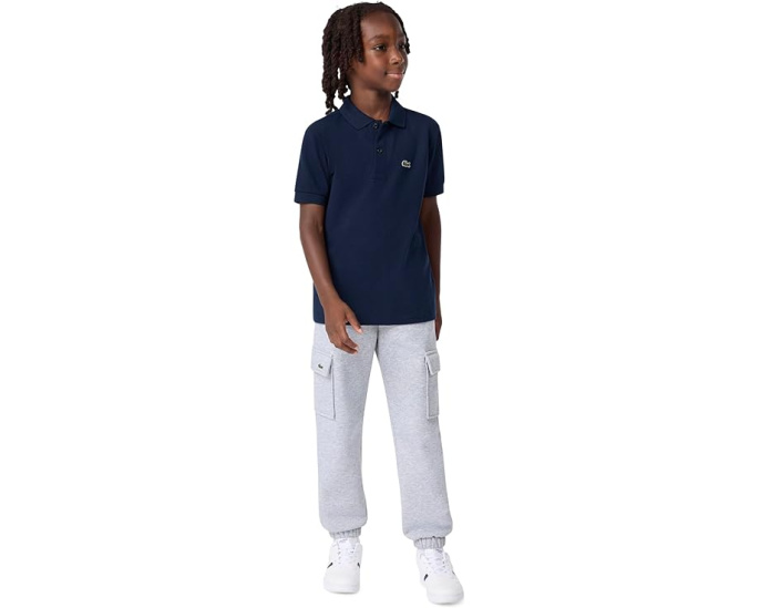 Поло Lacoste Monochrome Pique в классическом стиле