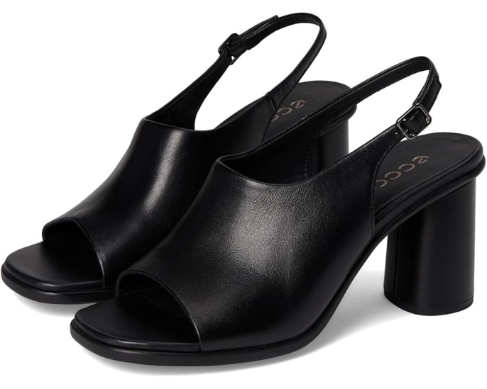 Сандалии ECCO Sculpted Alba 65 на шлейке с каблуком и кожаной стелькой