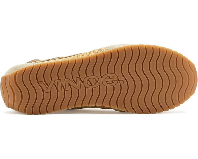 Кроссовки Vince Oasis Runner Raffia-W на шнуровке с текстурой рафии