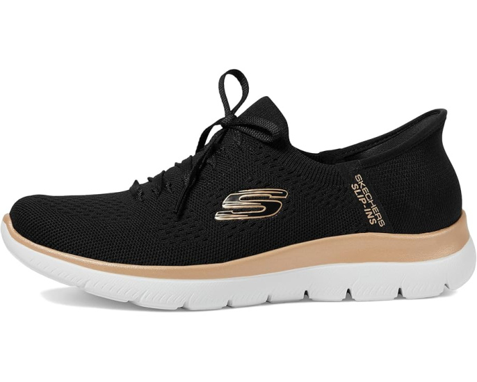 Кроссовки Skechers Summits Night Chic Hands Free Slip-Ins с технологией Heel Pillow