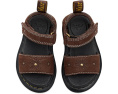 Сандалии Dr. Martens Marlowe Flower T для малышей с тиснением и пряжками