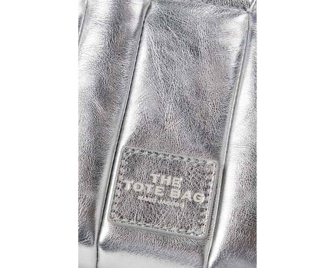 Металлическая сумка-тоут Marc Jacobs The Metallic Leather Crossbody Tote Bag