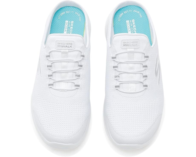 Кроссовки SKECHERS Performance Go Walk Joy Janay в бело-серебристом цвете