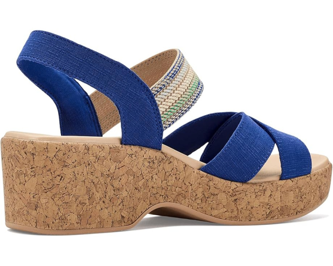 Босоножки Verity Slingback от LifeStride на танкетке с квадратным носком