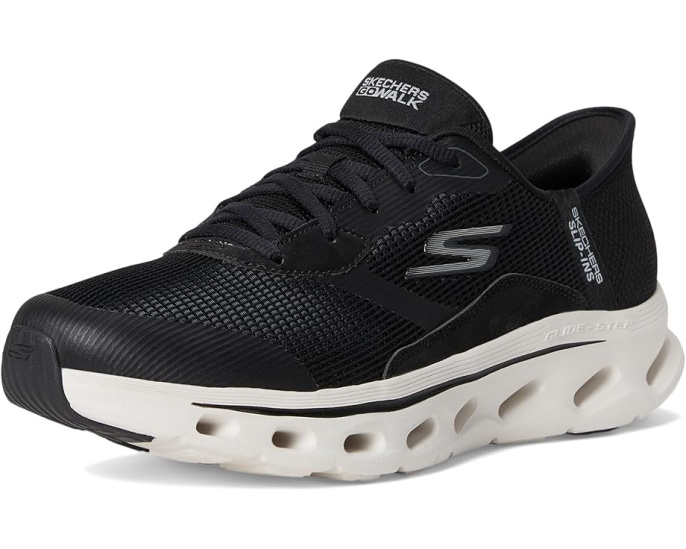 Кроссовки SKECHERS Go Walk Glide Step 2.0 Belah Hands Free Slip-Ins с каблуком Heel Pillow