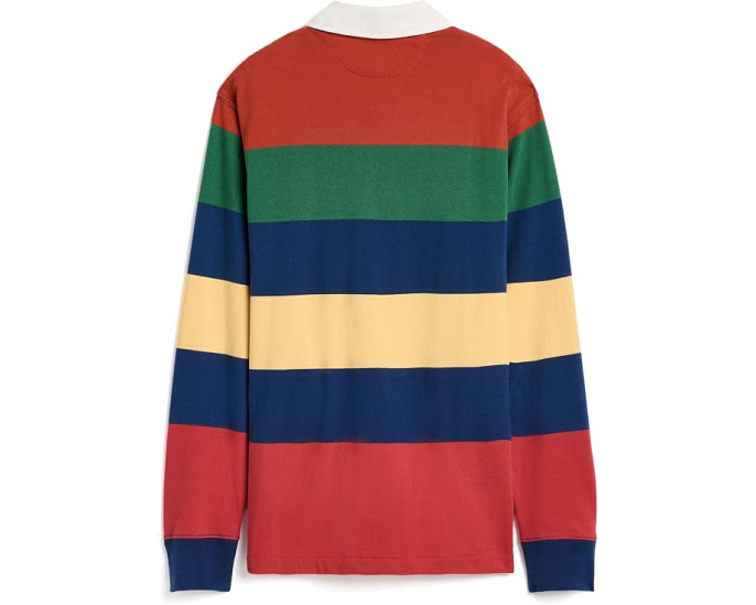 Striped Cotton Rugby Shirt (Toddler/Little Kid)
