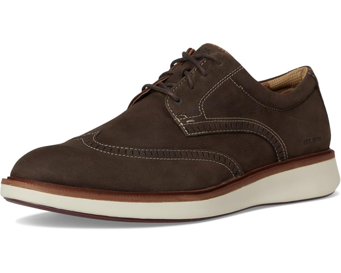 Johnston & Murphy Xc Parker Wingtip с водонепроницаемой кожей и противоскользящей подошвой
