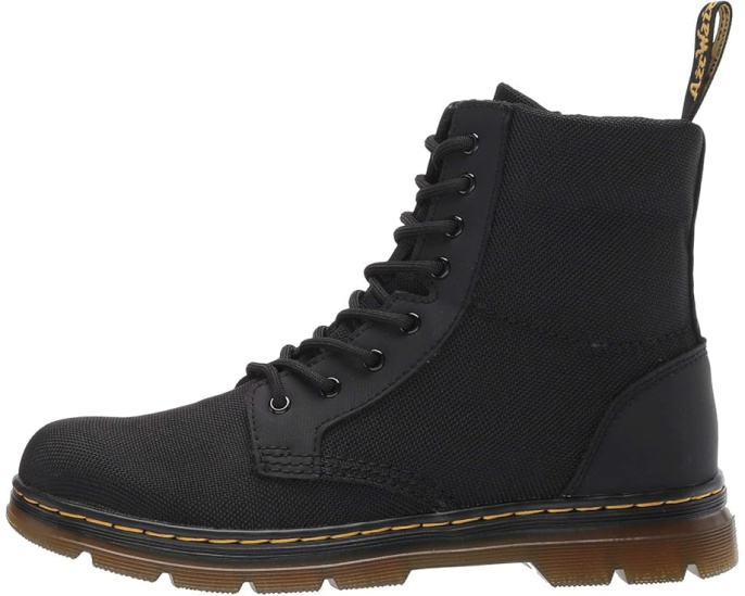 Детские ботинки Dr. Martens Combs Y с восемью люверсами и боковой молнией