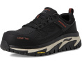 Кроссовки Skechers Arch Fit Road Walker Comp Toe черные с композитным носком