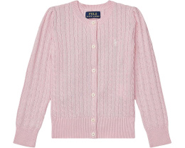 Кардиган Polo Ralph Lauren Kids из хлопка с рельефным узором для маленьких детей