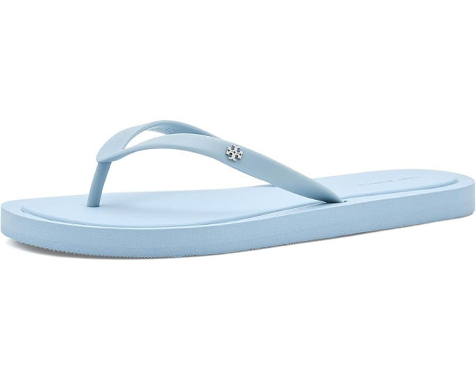 Шлепанцы Tory Burch Flip Flop с мягкой стелькой и логотипом