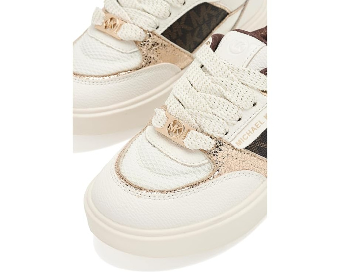 Кроссовки Emmet Clarke для детей с белым верхом MICHAEL Michael Kors