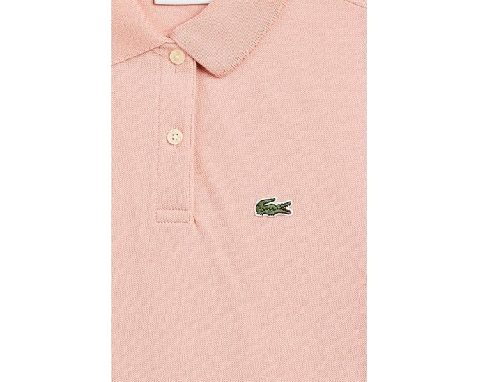 Детское поло Lacoste с воротником фестончиком Scallop Collar Polo