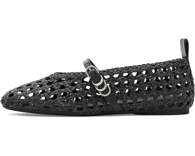 Балетки rag & bone Spire Mary Jane из полиуретана с регулируемой пряжкой