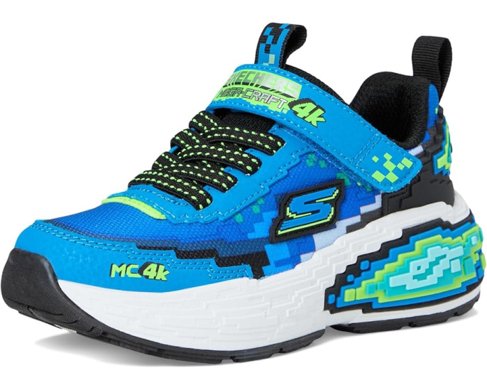 Детские кроссовки Skechers Mega-Craft 4K с пиксельным дизайном