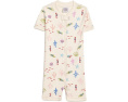 Детский слип HannaJams Print Shortie Sleeper на молнии из органического хлопка