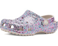 Crocs Classic Glitter Clogs блестящие сабо для малышей