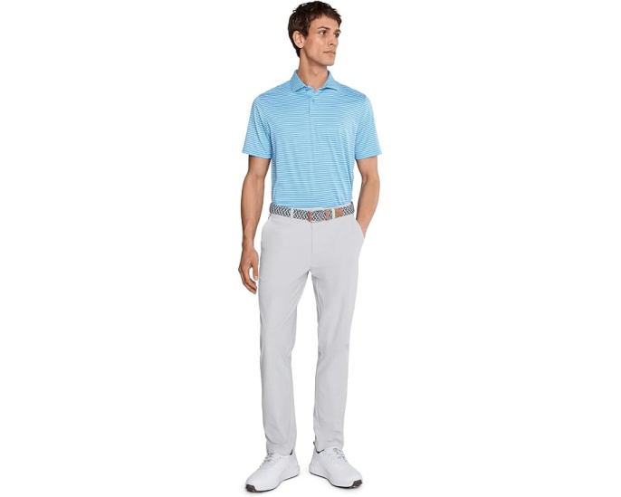 Поло для гольфа PUMA Golf BRRR Stripe с охлаждающей технологией Triple Chill