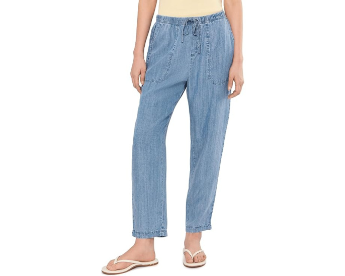 Брюки Angie Indigo Straight Leg Splendid из лиоцелла
