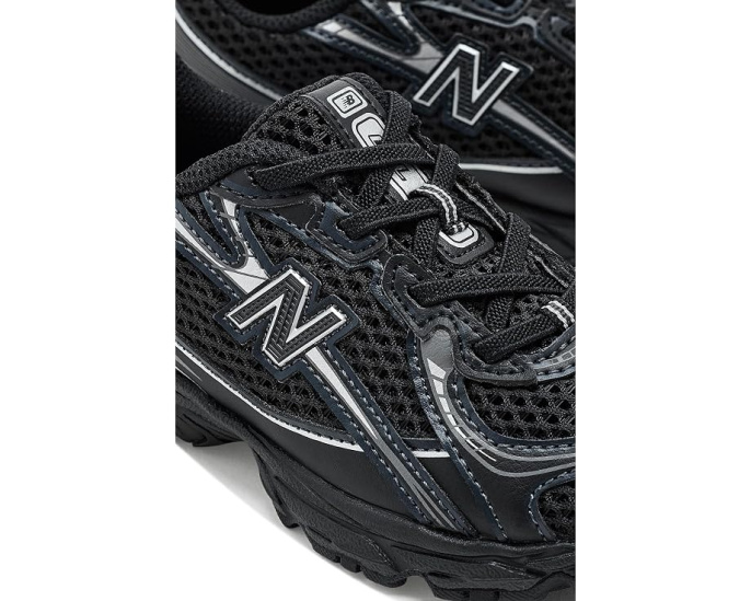 New Balance детские кроссовки 740 Bungee Lace черные