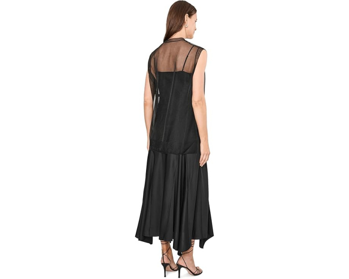 Платье Ava с сетчатой накладкой AllSaints