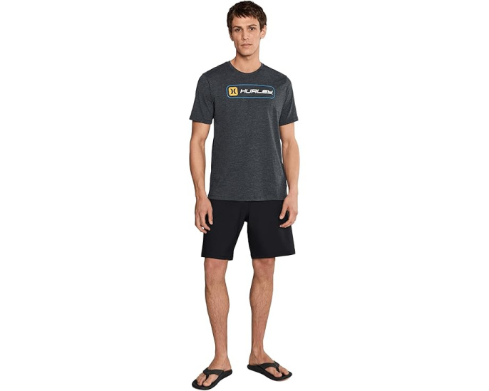 Футболка Hurley Inlined Slub Short Sleeve с коротким рукавом