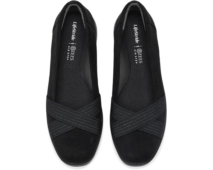 Балетки LifeStride Fairleigh с перекрестными ремешками