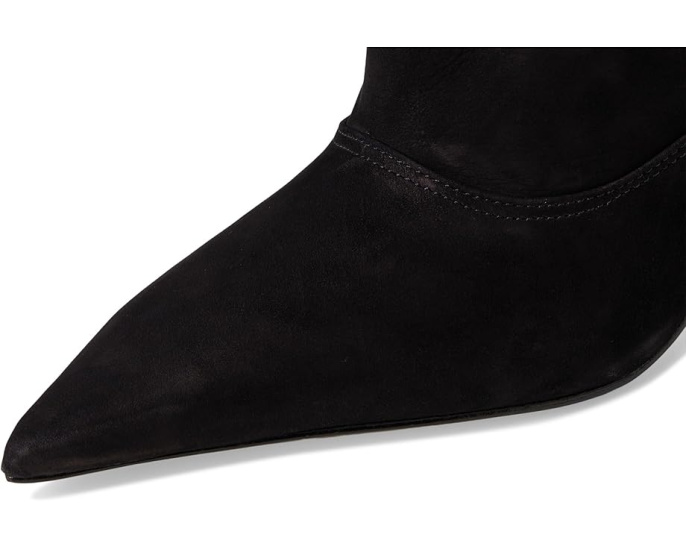 Ботинки Schutz Maryana Slouch из замши на шпильке