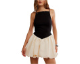 Платье Free People Tinsel Kiss мини с квадратным вырезом и карманами