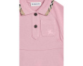 Платье Romola от Burberry Kids для малышей с контрастным принтом