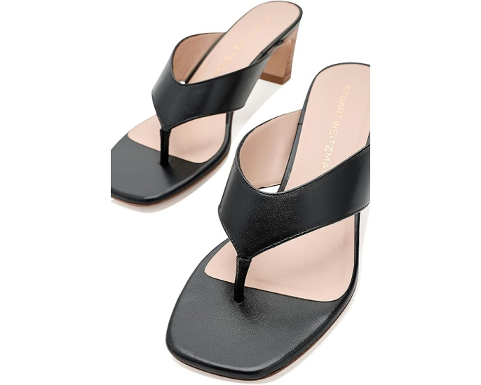 Сандалии Stuart Weitzman Stassi Thong 50 с квадратным носком