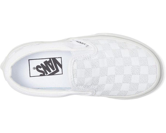 Слипоны Vans Classic для детей с узорчатым верхом