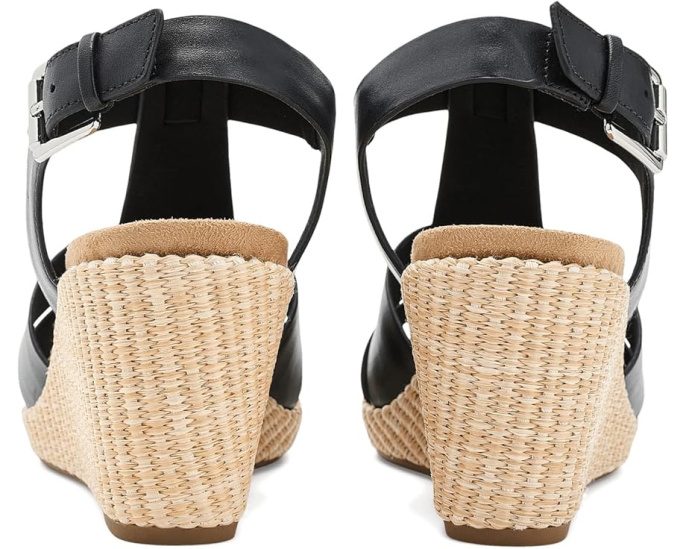 Клинья Rockport Belle с открытым носом и кожаным верхом