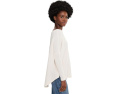 Термофутболка Free People Latte Blues с отделкой из рубчика