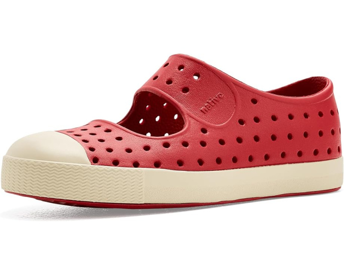Детские туфли Native Shoes Jefferson Juniper с перфорацией для дыхания и круглым носком